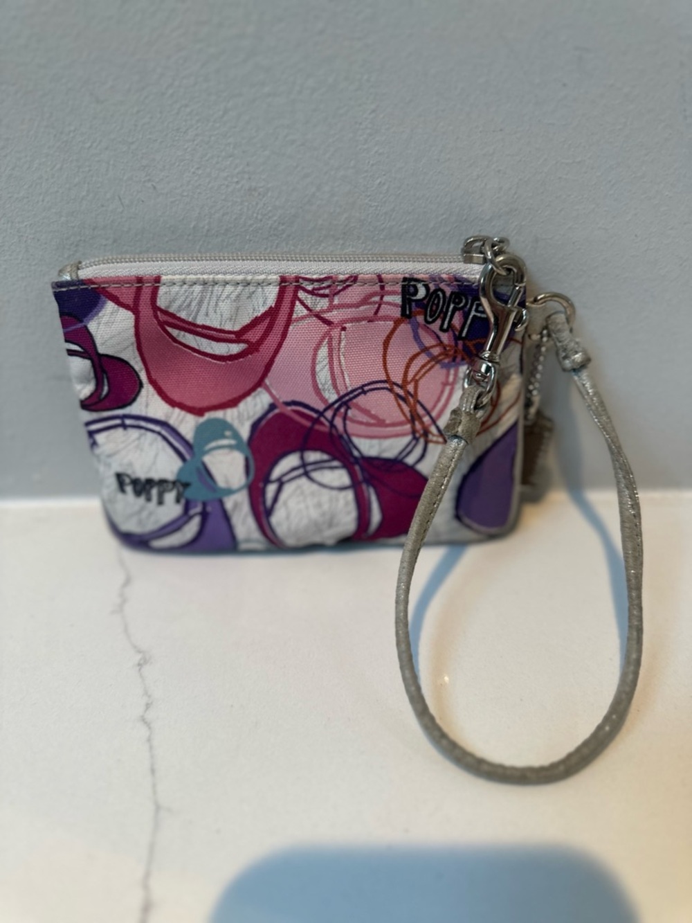 Coach Poppy Y2K  wristlet in Pink & Purple - Picture 2 of 9
